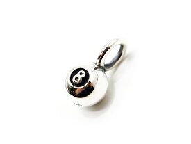 【WEIRDO JEWELRY/ウィアードジュエリー】「8 Ball Top/8ボールトップ」(Silver925)(GANGSTERVILLE/ギャングスタービル/GLAD HAND/グラッドハンド/アメカジ/ハーレー/ホットロッド/プレゼント/WOLF PACK/ウルフパック)