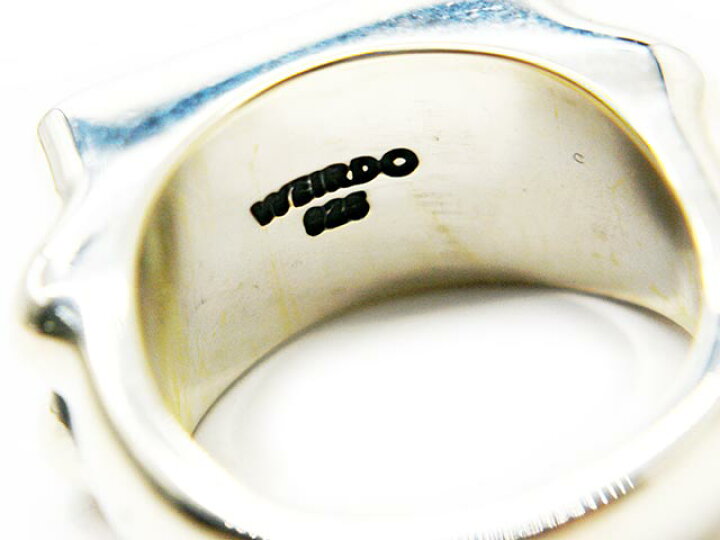 楽天市場】【WEIRDO JEWELRY/ウィアードジュエリー】「Porn Sig Ring 