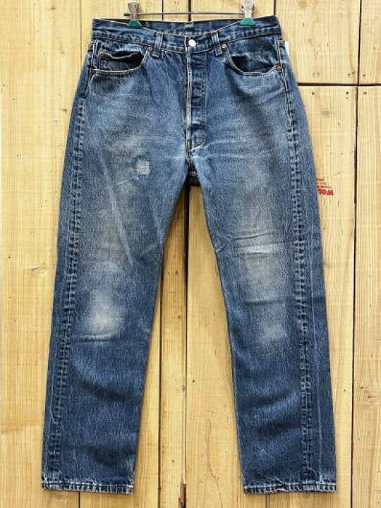 楽天市場】【中古】激ヒゲ リーバイス501 古着 LEVIS501 ハチマル 80S