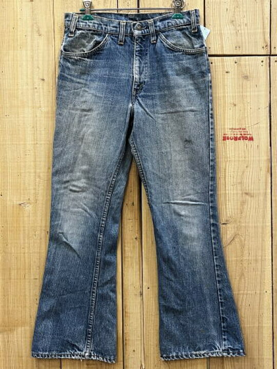 楽天市場】【中古】激レア 激ヒゲ リーバイス646 66モデル 70S 古着 