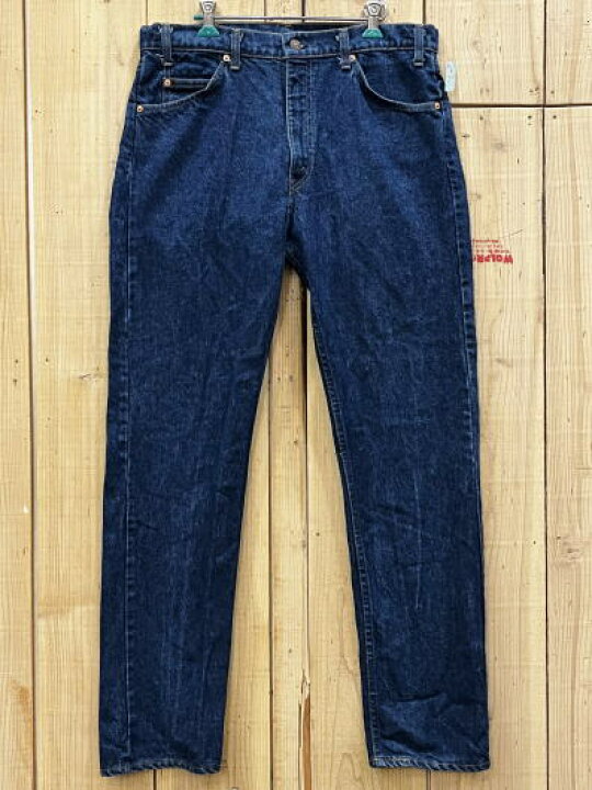 楽天市場】【中古】美品 リーバイス505 ハチマル 80S 古着 オレンジ 