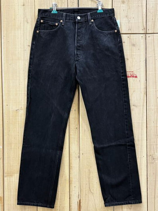 楽天市場】【中古】極上 美品 リーバイス501 ブラック 黒 古着 