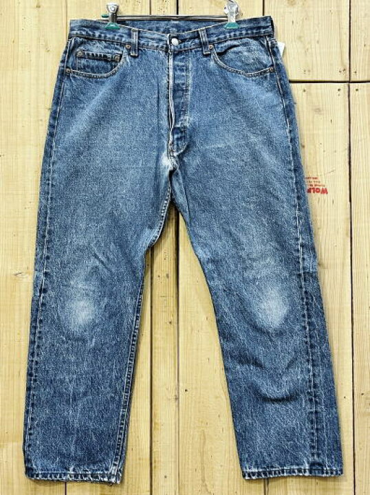 楽天市場】【中古】縦落ち リーバイス501 古着 LEVIS501 ハチマル CARE 