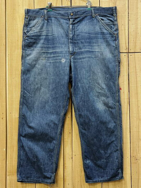 楽天市場】【中古】美品 激レア LEEペインターパンツ 古着 イエロー 