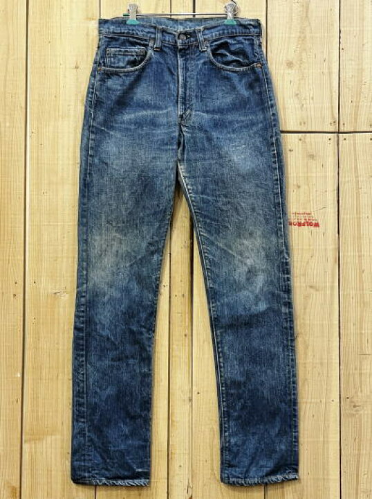 楽天市場】【中古】リーバイス505 古着 66前期 激ヒゲ 70S シングル  