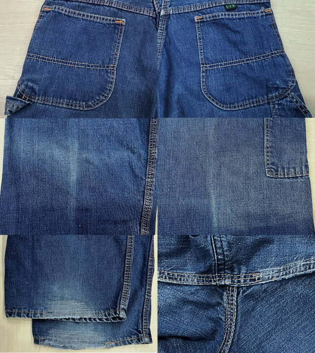 楽天市場】【中古】ELY 60S ビンテージ ペインターパンツ 激ヒゲ W32 