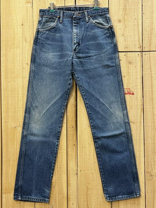 楽天市場】【中古】Wrangler ラングラー 13MWZ 90S 古着 激ヒゲ W30 