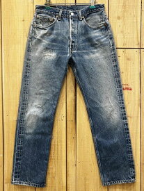 【中古】超激ヒゲ リーバイス501 古着 LEVIS501 90S MADE IN MEXICO W31×L29