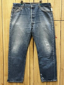 【中古】激ヒゲ リーバイス501 大きいサイズ 古着 90S LEVIS501 W40×L31 MADE IN MEXICO