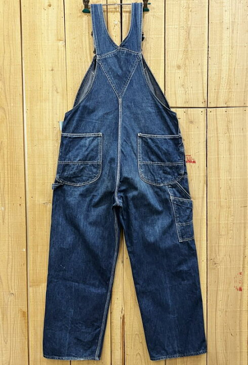 楽天市場】【中古】LEE JELT DENIM リーオーバーオール 古着 W40×L29