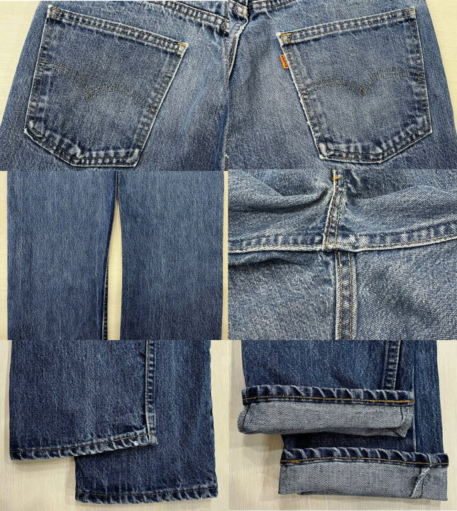 楽天市場】【中古】美品 縦落ち リーバイス505 ハチマル 80S 古着