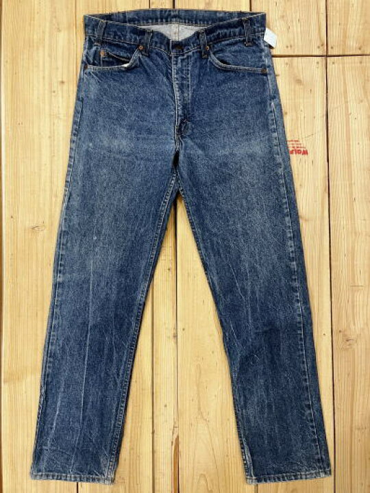 楽天市場】【中古】美品 リーバイス505 ハチマル 80S 古着 オレンジ 