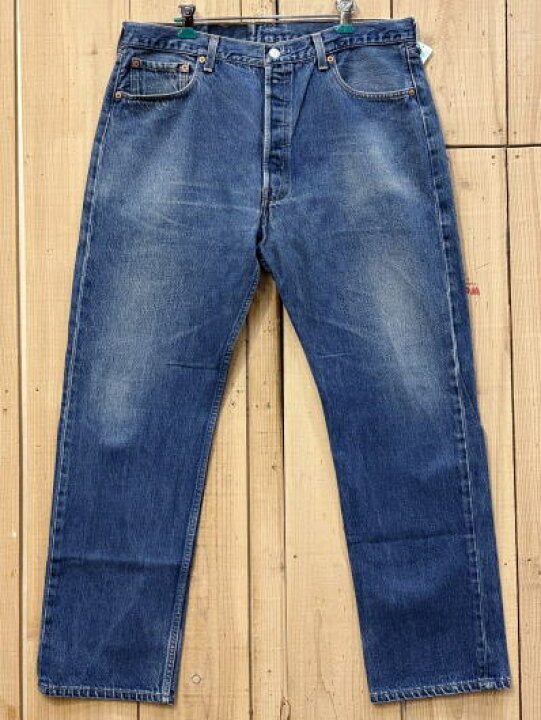 リーバイス501 Levis W38 青 ヒゲ 90s USA製 22412 LEVI