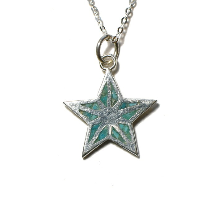 楽天市場】CALIFOLKS TURQUOISE Star Classic Inlay Necklace スター 