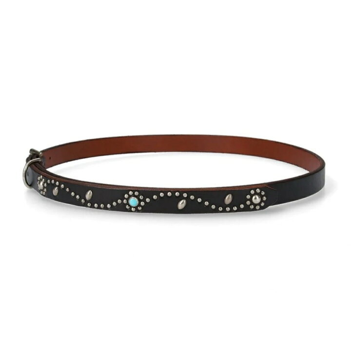 楽天市場】HTC ベルト スーパーナロウ フラワースタッズベルト  