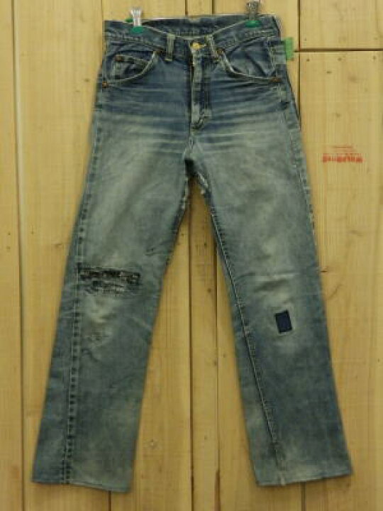 楽天市場】【中古】70S 古着 激ヒゲ 黒タグ ビンテージ LEE 200 ブーツ 