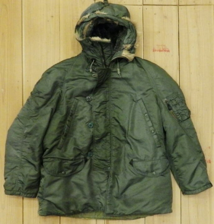 楽天市場】【中古】N-3B 実物 70S ビンテージ 古着 フライトジャケット 