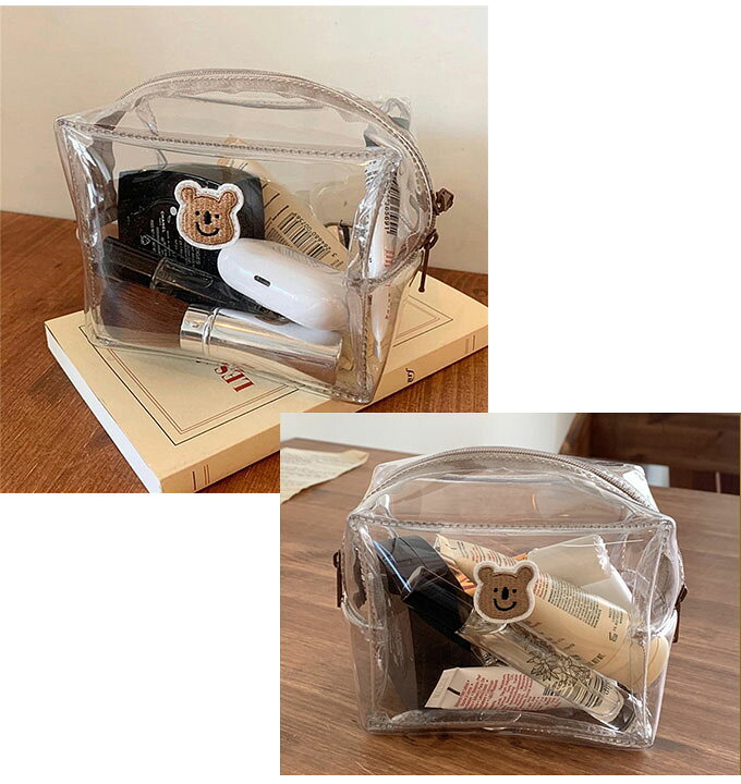 市場 水に強い トラベルグッズ コスメポーチ 携帯 旅行用品 21ｘ15ｘ6cm 全4サイズ 便利グッズ クリアポーチ Cp03 Pvc 海外旅行グッズ おしゃれトラベル用品
