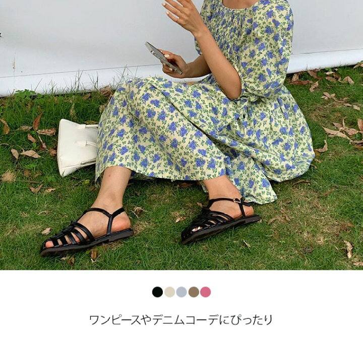 楽天市場 グルカサンダル レディス サンダル 夏靴 パデッドサンダル 編み込み 編み上げ フラット ぷっくり ぺたんこ ストラップ ボリューム ガーリー フェミニン 歩きやすい 走れる 柔らかい プチプラ おしゃれ Sd 107 Woman Collection
