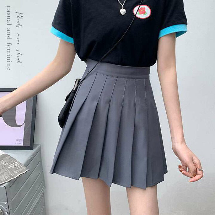 ストアー プリーツスカート 黒 ミニ L インナー付 ショート 春 夏 韓国 7-20 プリーツスカート 黒 ミニ L インナー付 ショート 春 夏 韓国 7-20