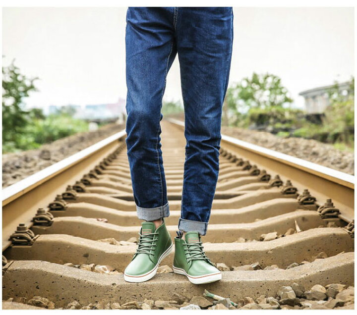 楽天市場 レインシューズ 男女兼用 レインスニーカー レディース メンズ 靴 おしゃれ 大きいサイズ ショート 防水 梅雨 夏 レインブーツ レイン 黒 オフィス シンプル 晴雨兼用 晴雨 おそろい 親子 父の日 ギフト プレゼント Rain 017 Woman Collection