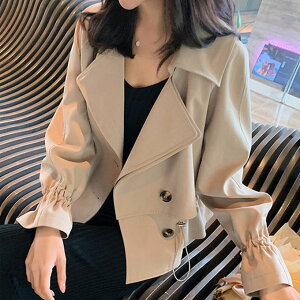 トレンチコート スプリングコート レディース 【メール便送料無料】 ショート 柔らかい 着心地 春 裏地付き 大きいサイズ 大学 卒業式 母 きれいめ 入学式 ママ コート フォーマル ビジネス