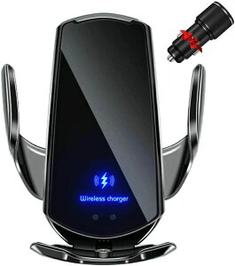 yԌ|Cg5{z-ԃX}[gtHz_[ ԍڌgуz_[ CX[d 15W[d ԊOZT[ŎJ 360x] Ў葀 Wireless ChargerŌ wǌgы@Kp 