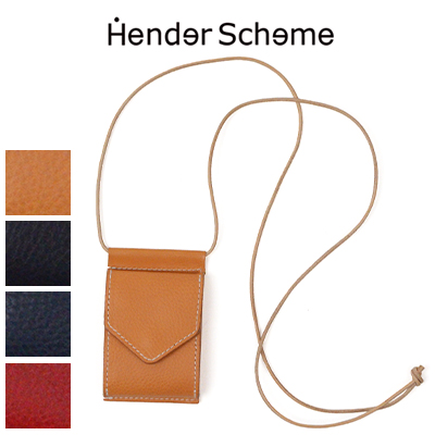 出群 最低限の小銭入れとカード入れのみで制作した首掛け方の財布 エンダースキーマ Hender Scheme ハングウォレット wallet 最新号掲載アイテム nc-rc-hwl hang