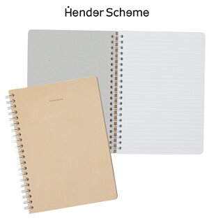 エンダースキーマHenderSchemeリムーバブルリングノートremovableringnoteA5nc-rc-na5