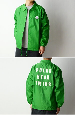 ジュンハシモトjunhashimotoポーラーベアーツインズPOLARBEARTWINSコーチジャケットCOACHJACKETP041910001