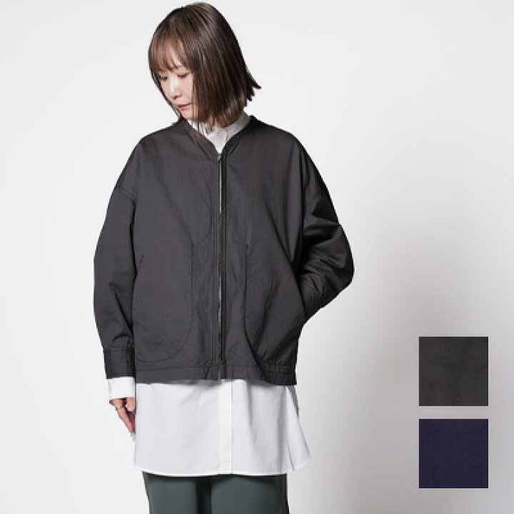 楽天市場】homspun ホームスパン コットンウェザー ZIP-UP BZ ジップ 