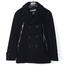 ジュンハシモト×ショット junhashimoto×Schott ジップコート ZIP COAT 1011920017 Pコート