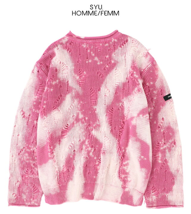 楽天市場】SYU.HOMME/FEMM(シュウ オム フェム) FIRE WORKS PULLOVER 