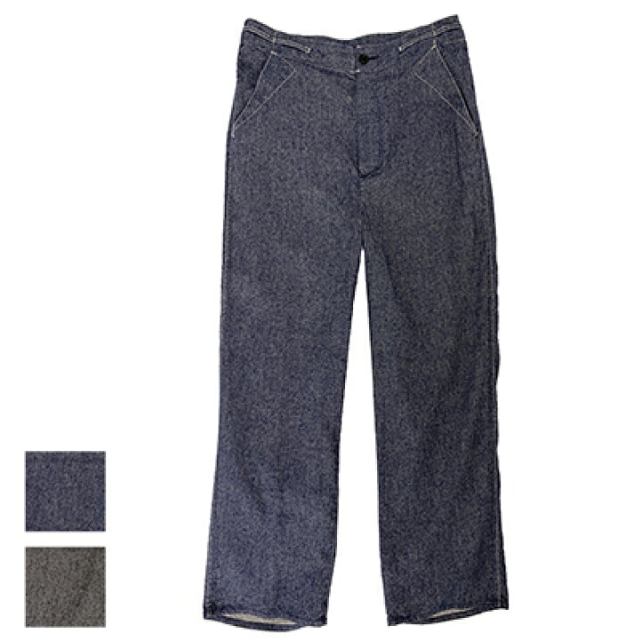 楽天市場】ULTERIOR(アルテリア) L/S TWILL WORK PANTS リネンシルク 