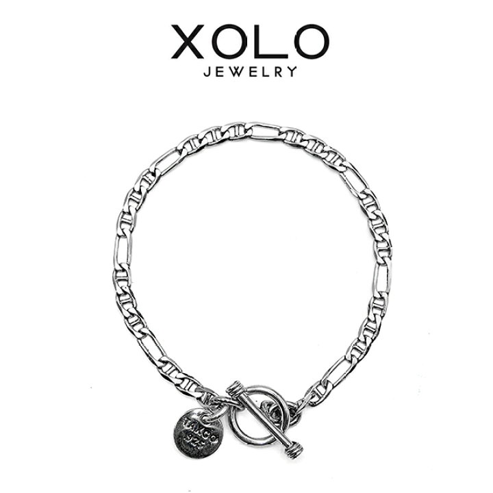 楽天市場】XOLO(ショロ) Anchor Mutual Link Bracelet 4mm アンカー 