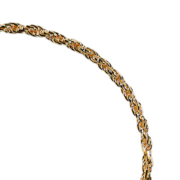 楽天市場】XOLO(ショロ) Twist Link Bracelet 1.5mm 24K coating 