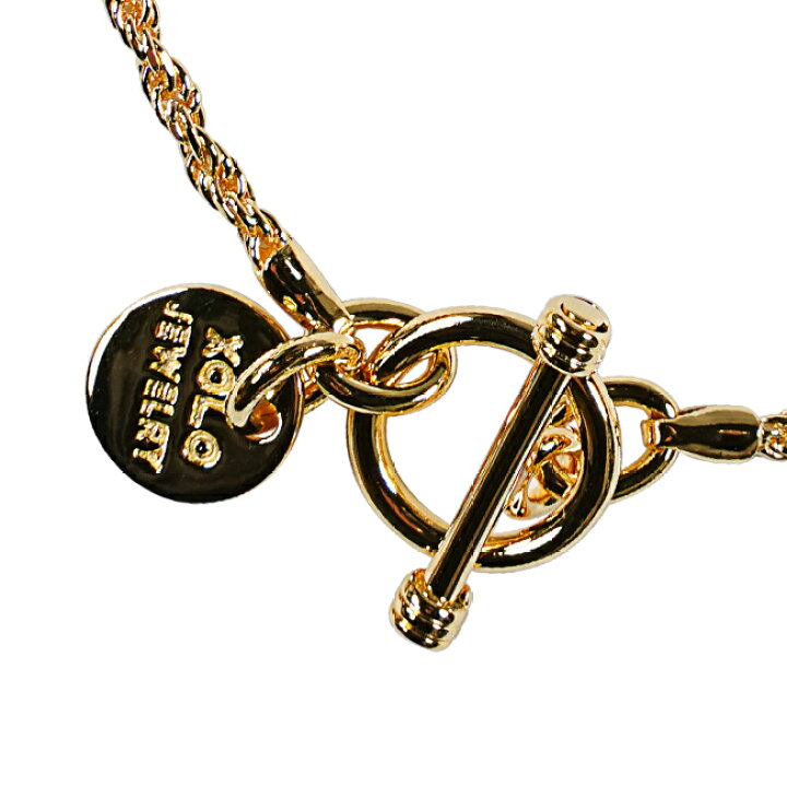 楽天市場】XOLO(ショロ) Twist Link Bracelet 1.5mm 24K coating 