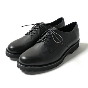 PADRONE(パドローネ) DERBY PLAIN TOE SHOES (WATER PROOF LEATHER) ダービープレーントゥシューズ ウォータープルーフレザー PU8759-2008-23C