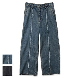 JieDa(ジエダ) CUTTING WIDE DENIM カッティングワイドデニム Jie-24S-PT01