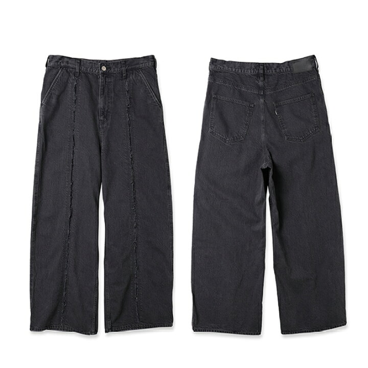 楽天市場】JieDa(ジエダ) CUTTING WIDE DENIM カッティングワイド 