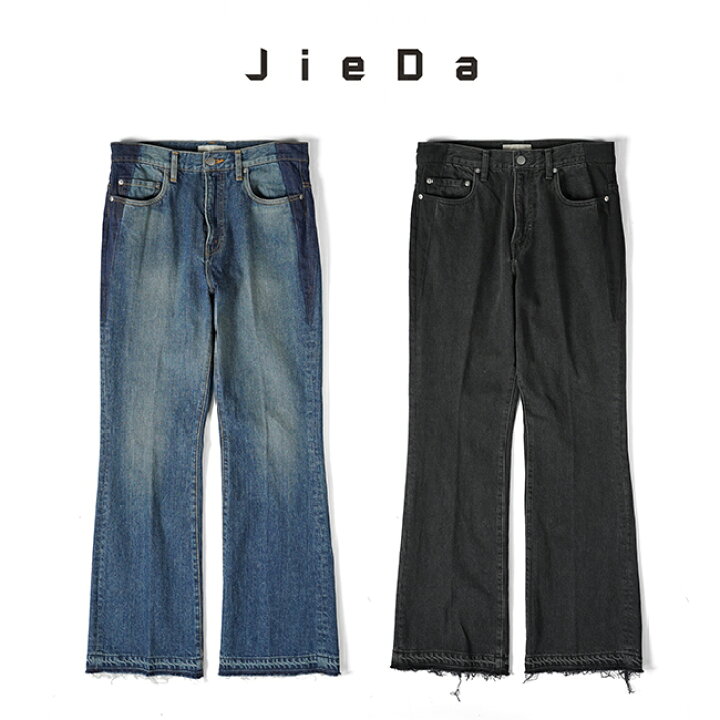 楽天市場】JieDa(ジエダ) USED FLARE DENIM PANTS ユーズドフレア  