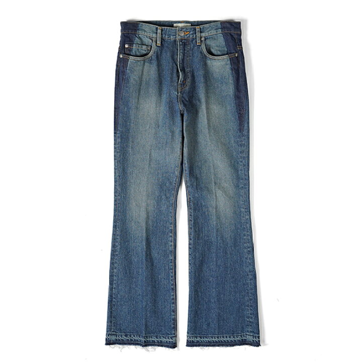 楽天市場】JieDa(ジエダ) USED FLARE DENIM PANTS ユーズドフレア 