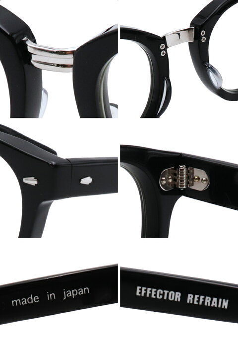 楽天市場】EFFECTOR(エフェクター) REFRAIN リフレイン メガネ 眼鏡 