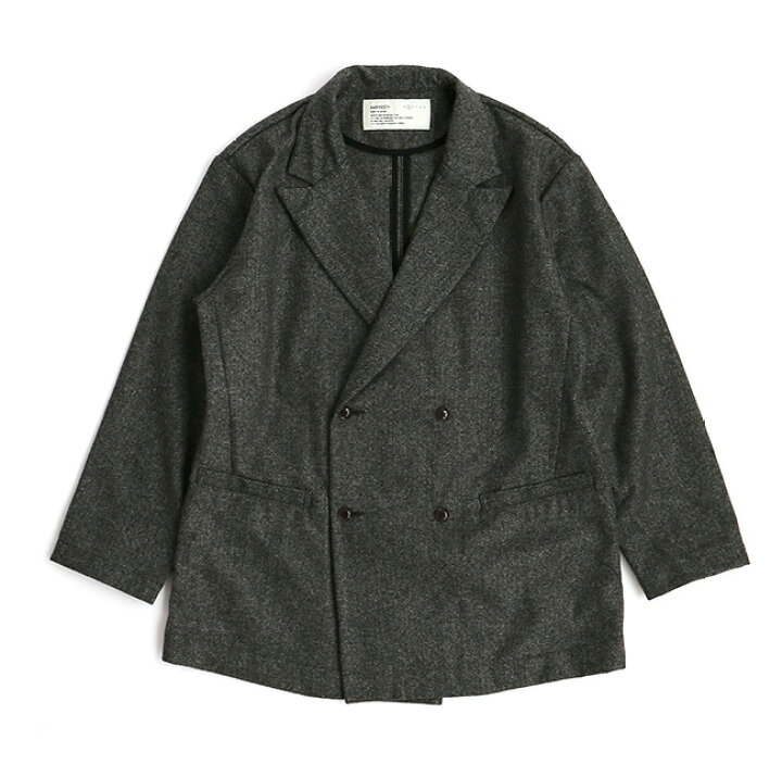 楽天市場】HARVESTY (ハーベスティ) WOOL TWEED ZOOT JACKET（ウール 