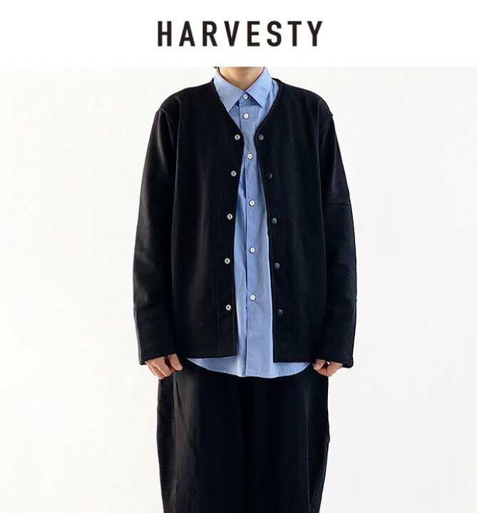楽天市場】HARVESTY (ハーベスティ) CARDIGAN（裏毛 カーディガン 