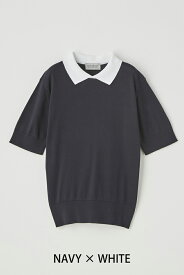 JOHN SMEDLEY(ジョン スメドレー) レディース 30G 半袖ニットポロシャツ S4485