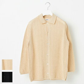 コーヘン COOHEM ペーパーヤーンニットシャツ PAPER YARN KNIT SHIRT 15-212-005