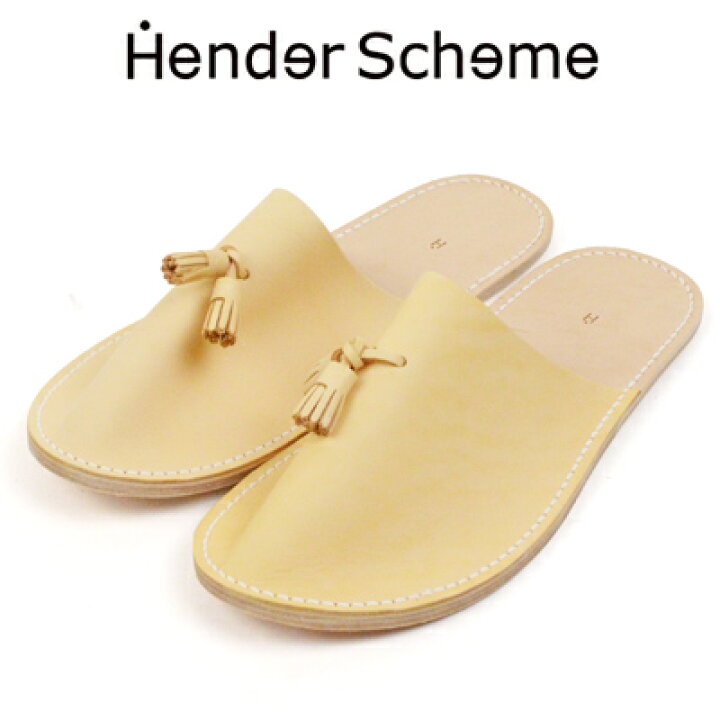 楽天市場】エンダースキーマ Hender Scheme レザースリッパ leather 