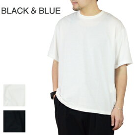 ブラックアンドブルー Black & Blue パイルスリーブTシャツ Pile Sleeve TEE 124T03 2017春夏