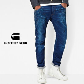G-Star RAW ジースターロウ Arc 3D Slim Jeans アーク3Dスリムジーンズ ミディアムエイジド ペインテッド レストアド 51030.8453.7354 2016AW
